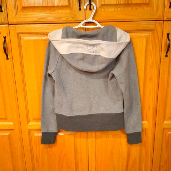 Lululemon Scuba Hoodie, grey and white size 6 - Picture 5 of 6